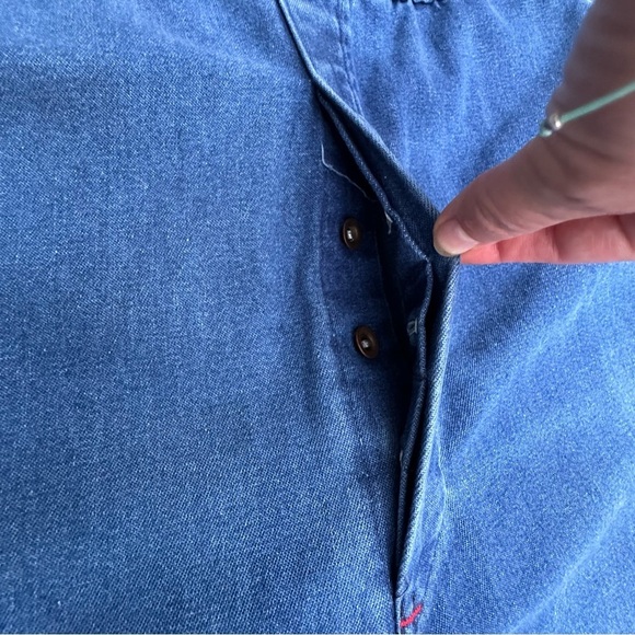 Big‎ Mac 46 Vintage Bib Overalls Country Outdoor Farmer Carpenter Grandpacore - Picture 4 of 14